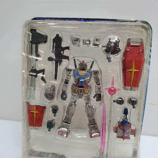 Bandai Mobile Suit G Gundam Battle Scarred RX-78-2 Action Figure (No Box) image number 3