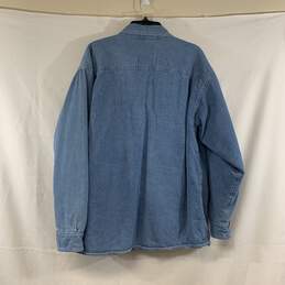 Men's Medium Wash Levi's Fleece-Lined Denim Jacket, Sz. L alternative image