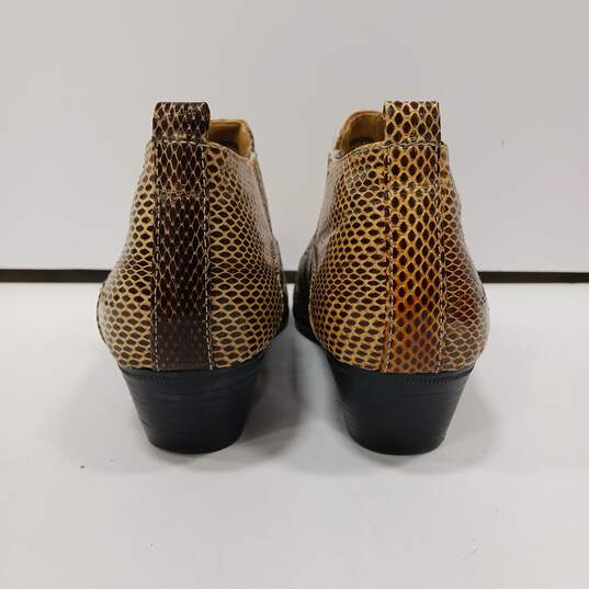 Giorgio Bruitini Genuine Snakeskin Shoes Size 7.5M image number 3