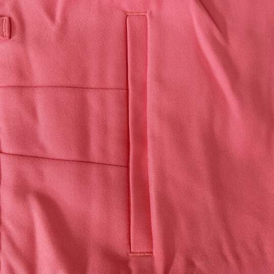 White House Black Market Women's Pink Cotton Blend Slim Ankle Pants Size 4 image number 3