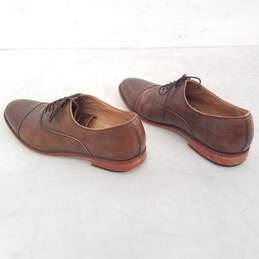 Warfield & Grand Brown Leather Oxford Shoes Sz 11 alternative image
