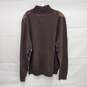 Brooks Brother s Scottish Lambswool WM's Argo Brown Pullover Size L image number 2