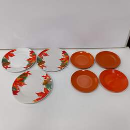 Bundle of 7 Assorted Royal Norfolk Fall Plates alternative image
