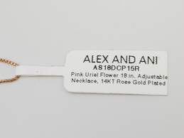 925 14K Rose Gold Plated Alex & Ani Disney Wrinkle In Time Uriel Pendant Necklace New With Tags alternative image