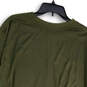 Mens Green Graphic Logo Crew Neck Long Sleeve Pullover T-Shirt Size XL image number 4