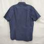 Ted Baker London WM's Blue Short Sleeve Dot Patten Shirt Size 4 image number 2