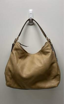 Michael Kors Sienna Tan Leather Shoulder Tote Bag alternative image