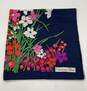 Christian Dior Abstract Flower Silk Print Scarf image number 4