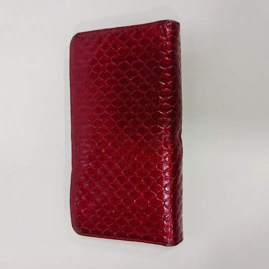 Kenneth Cole Reaction Red Leather Wallet image number 2