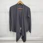 Eileen Fisher WM's Gray Cardigan Sweater Size SM image number 2