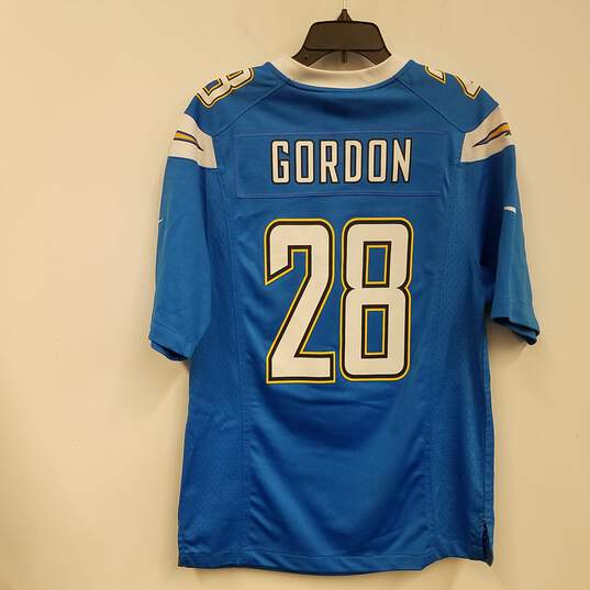 Mens Blue Los Angeles Chargers Melvin Gordon #28 Football NFL Jersey Size S image number 2