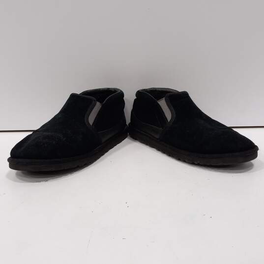 Ugg Men's  Black Suede Rakel Slip-On Loafers Size 14 image number 2
