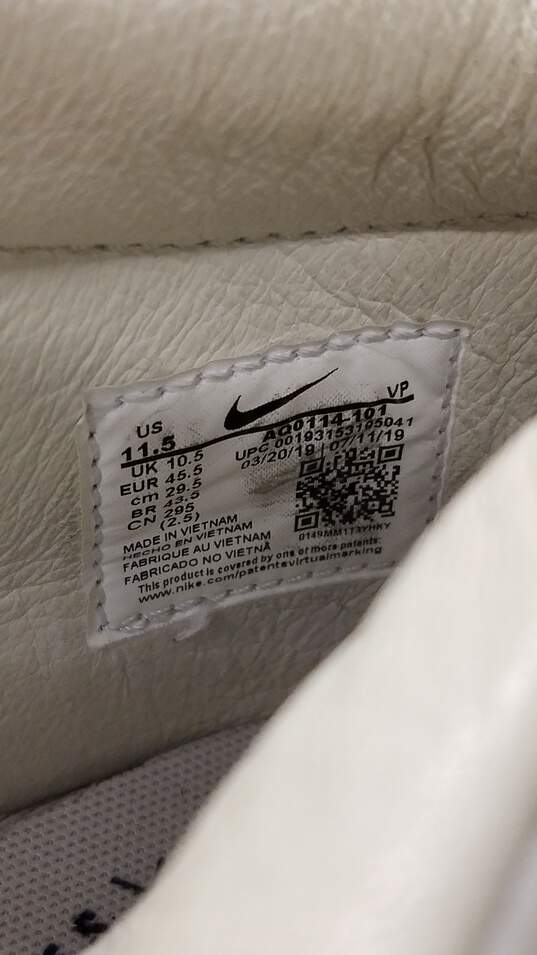 Nike John Elliott x LeBron Icon QS White Sneakers AQ0114-101 Size 11.5 image number 7