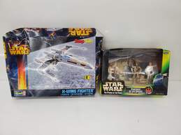 Star Wars Figure Lot X-Wing Fighter and Purchase of the Droids Set