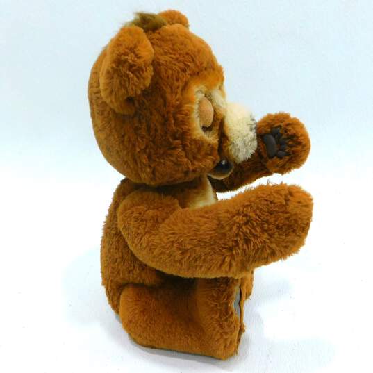 FurReal Brand Interactive Brown Teddy Bear - Cubby image number 5