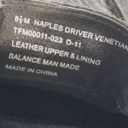 Tommy Bahama Leather Slip On Flats Black Men's Size 8.5 image number 7