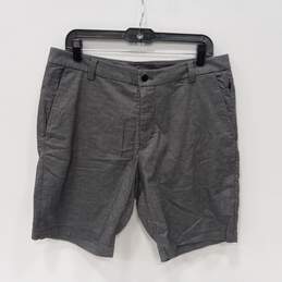 Lululemon Men's Gray Heather Cotton Blend Casual Shorts Size 34