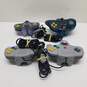 Lot of 4 Nintendo 64 N64 Controllers image number 3