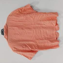Women's Short Sleeve Button-Up Blouse Sz XL alternative image