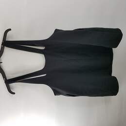 Herlian Women Black Sleeveless Shirt Size M alternative image