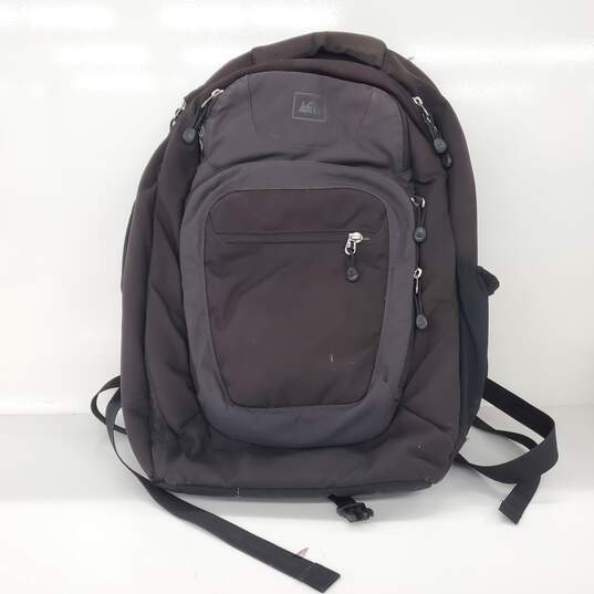 REI Black Padded Backpack image number 1