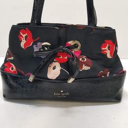 Kate Spade Pre-Loved Floral Poppy Print Nylon Tote Bag