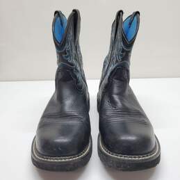 Women's ARIAT Fatbaby Black Leather Cowboy Western Boots Size 9B 10000833 alternative image