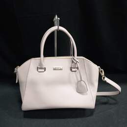 Kate Spade Pink-Gray Leather Tote Purse