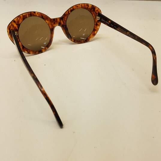 Giorgio Armani Tortoise Oval Sunglasses image number 3