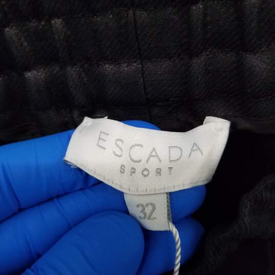 Escada Sport Black Elastic Waist Short WM Size 32 NWT image number 3