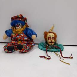 Bundle of 10 Assorted Clown Figures alternative image