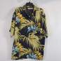 Tommy Bahama Navy Tropical Floral Shirt L image number 1