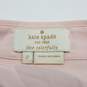 Kate Spade New York Textured Pink Button Blouse Size 2 image number 3