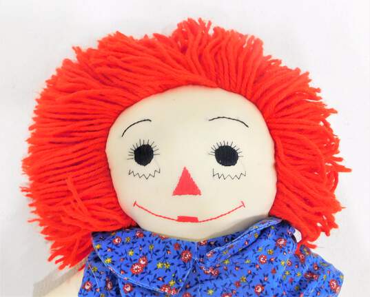 VNTG Raggedy Ann and Andy Stuffed Dolls (Set of 2) image number 2