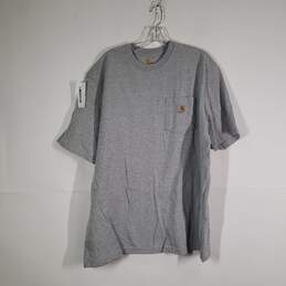 Mens Original Fit Chest Pocket Crew Neck Short Sleeve Pullover T-Shirt Size XL