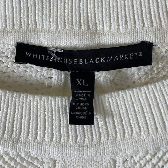 White House Black Market White Long Sleeve - Size X Large image number 4