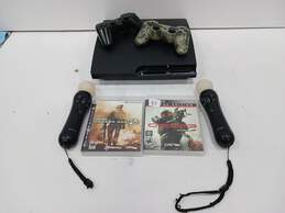Sony PlayStation 3 Console Game Bundle With PS3 Motion Controllers