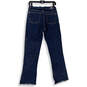 Womens Blue Stretch Medium Wash Denim Straight Leg Jeans Size 10 image number 2