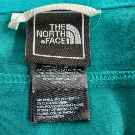 The North Face Green Full Zip Windbreaker Jacket Women's Size XS image number 4