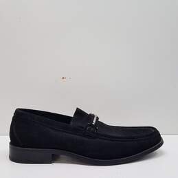 Stacy Adams 24914 Black Suede Horsebit Loafers Shoes Men's Size 9 M