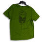 Womens Green Graphic Print Short Sleeve V-Neck Pullover T-Shirt Size 3XL image number 2