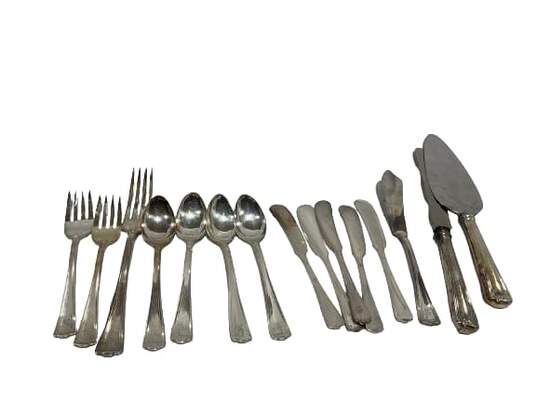 Lot Of Flatware Over 60 Pieces image number 1