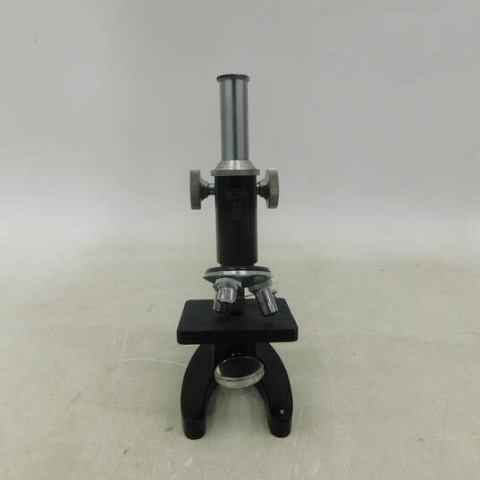 Palomar Vintage Microscope W/ Wood Case image number 2