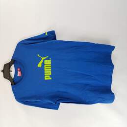 Puma  Men Shirt Blue M