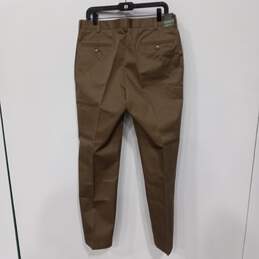 JoS. A. Bank Men's Brown 33x32 Tailored Fit Pants W/Tags alternative image
