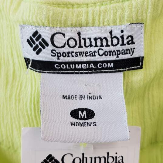Columbia Island Heights Green Sleeveless Shirt Womens Size M image number 3
