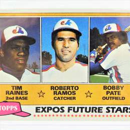 1981 HOF Tim Raines Topps Rookie #479 Montreal Expos alternative image
