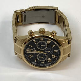 Designer Fossil BQ1733IE Gold-Tone Strap Chronograph Dial Analog Wristwatch alternative image