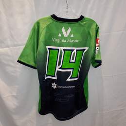 Signed Xblades MLR Seattle Seawolves Replica Away Rugby Jersey Size M No COA alternative image