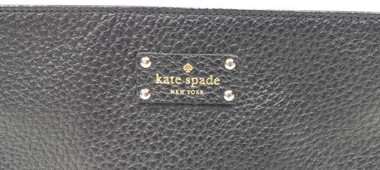 Kate Spade Women Black Leather Crossbody Purse image number 2